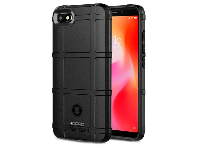 Фото Чехол Yotrix RuggedShield для Xiaomi Redmi 6A (черный. гелевый) Фото Чехол Yotrix RuggedShield для Xiaomi Redmi 6A (черный. гелевый)