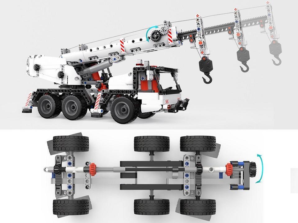 Конструктор Xiaomi Mi Engineering Crane Blocks заказать Конструктор Xiaomi Mi Engineering Crane Blocks заказать