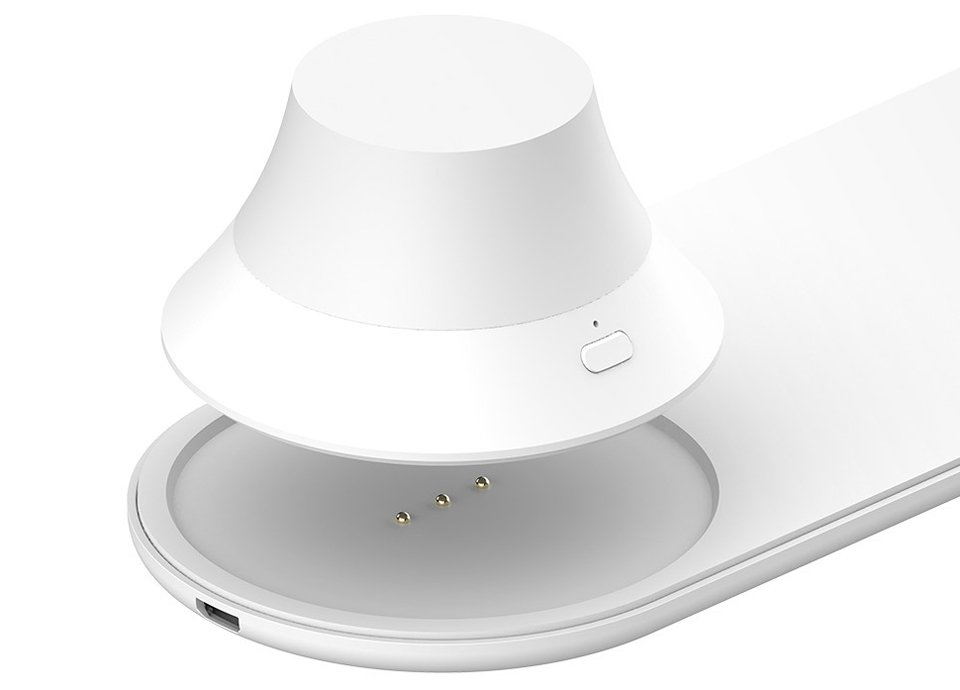 Фотография Ночник-светильник с беспроводной зарядкой Xiaomi Yeelight Wireless Charge Nightlight (YLYD08YI) Фотография Ночник-светильник с беспроводной зарядкой Xiaomi Yeelight Wireless Charge Nightlight (YLYD08YI)