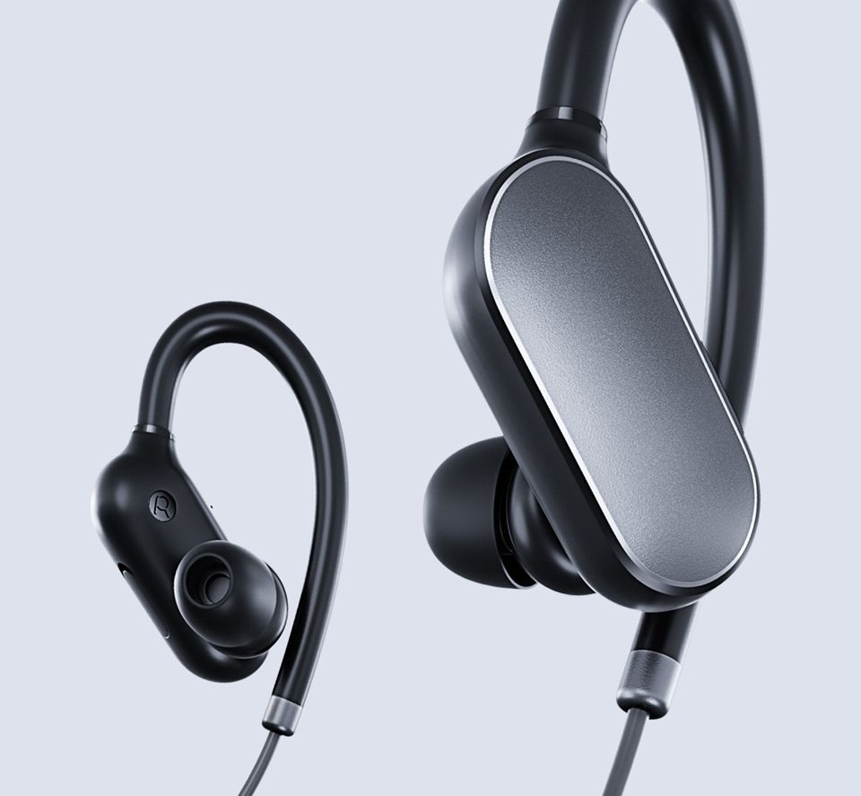 Фотография Наушники Xiaomi Mi Sport BT Ear-Hook Headphones Black Фотография Наушники Xiaomi Mi Sport BT Ear-Hook Headphones Black