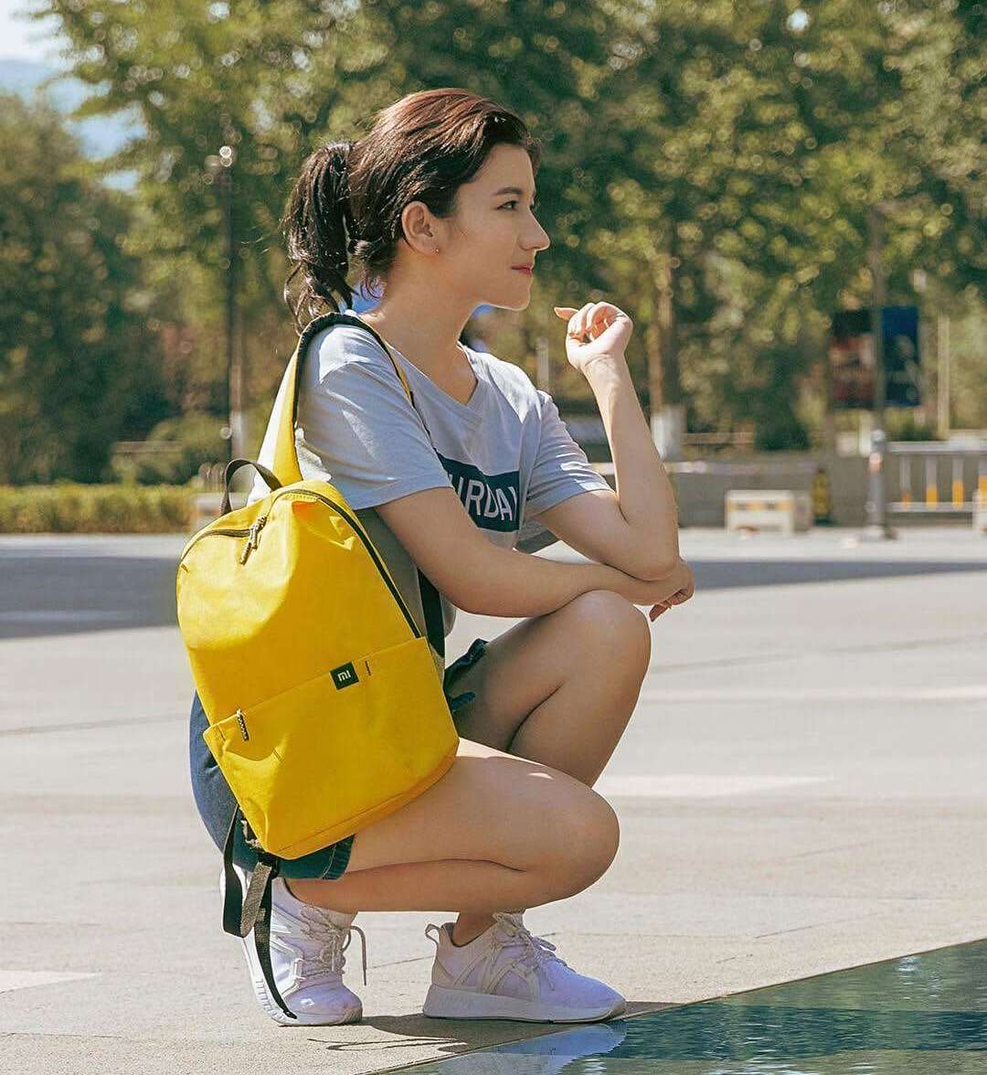 Купить Рюкзак Xiaomi Mi Casual Daypack Yellow Купить Рюкзак Xiaomi Mi Casual Daypack Yellow