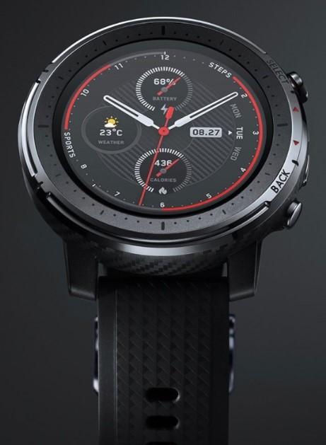 Умные часы Xiaomi Amazfit Stratos 3 Black Казахстан Умные часы Xiaomi Amazfit Stratos 3 Black Казахстан