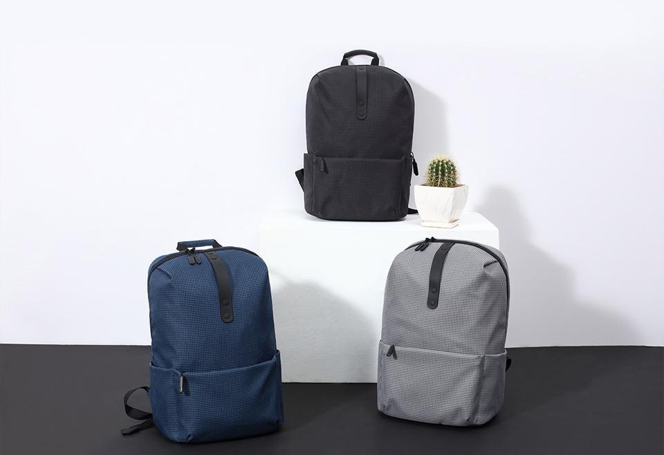 Рюкзак Xiaomi College Leisure Backpack Grey заказать Рюкзак Xiaomi College Leisure Backpack Grey заказать