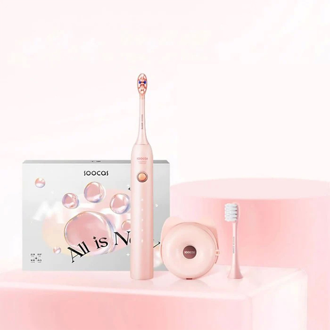 Фотография Зубная щетка Xiaomi Soocas D3 Pink Фотография Зубная щетка Xiaomi Soocas D3 Pink