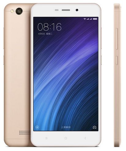 Смартфон Xiaomi Redmi 4A 16Gb Gold
