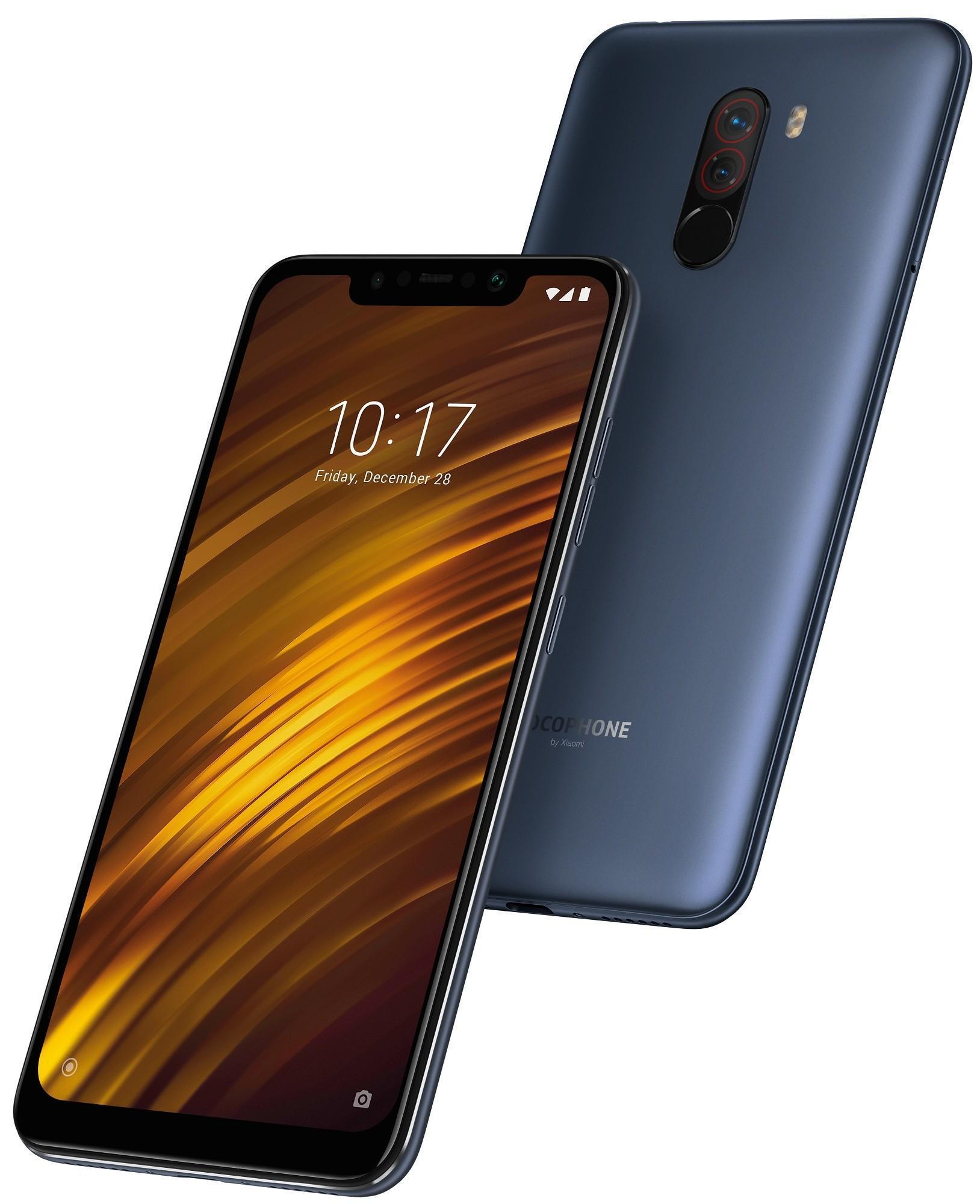 Смартфон Xiaomi Pocophone F1 128Gb Blue заказать Смартфон Xiaomi Pocophone F1 128Gb Blue заказать
