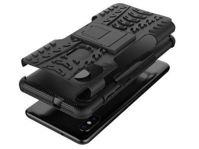 Фотография Чехол Yotrix Shockproof case для Xiaomi Redmi Note 5 pro (черный. пластиковый) Фотография Чехол Yotrix Shockproof case для Xiaomi Redmi Note 5 pro (черный. пластиковый)