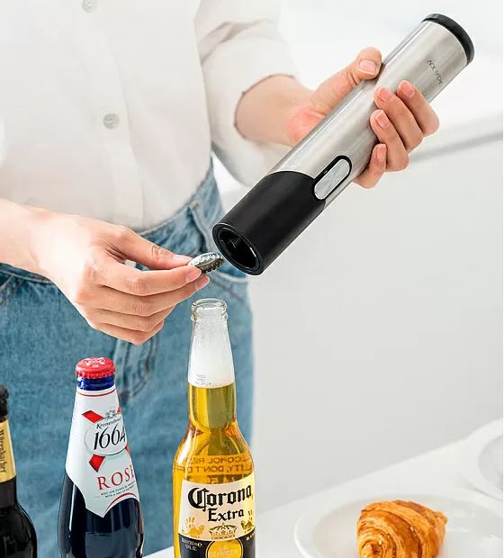 Цена Автоматический штопор и набор для вина Xiaomi Circle Joy Beer Wine Opener Set (CJ-TZ09) Цена Автоматический штопор и набор для вина Xiaomi Circle Joy Beer Wine Opener Set (CJ-TZ09)