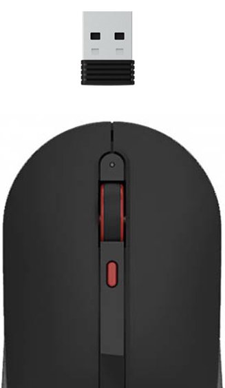 Фотография Беспроводная мышь Xiaomi MIIIW Wireless Office Mouse Black Фотография Беспроводная мышь Xiaomi MIIIW Wireless Office Mouse Black