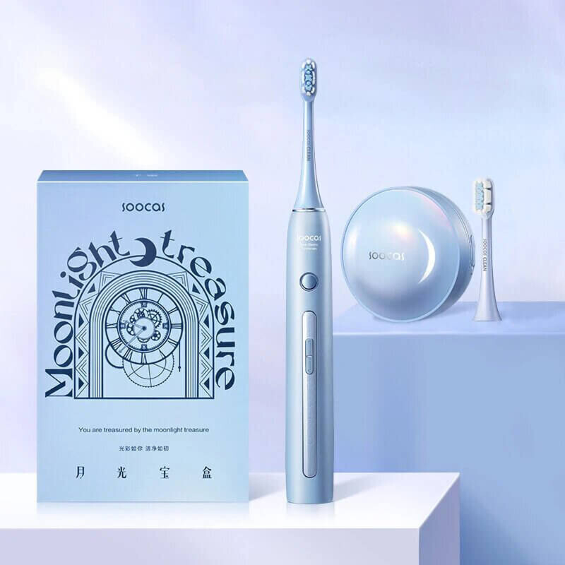 Картинка Умная зубная щетка Xiaomi Soocas X3 Pro Blue Картинка Умная зубная щетка Xiaomi Soocas X3 Pro Blue