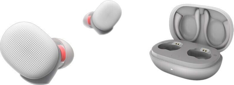 Картинка Наушники Xiaomi Amazfit PowerBuds White-Red Картинка Наушники Xiaomi Amazfit PowerBuds White-Red