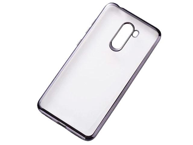 Фото Чехол Yotrix GlitterSoft для Xiaomi Pocophone F1 (черный. гелевый) Фото Чехол Yotrix GlitterSoft для Xiaomi Pocophone F1 (черный. гелевый)