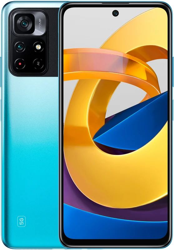 Фото Смартфон Xiaomi Poco M4 Pro 5G 4/64Gb Blue Фото Смартфон Xiaomi Poco M4 Pro 5G 4/64Gb Blue