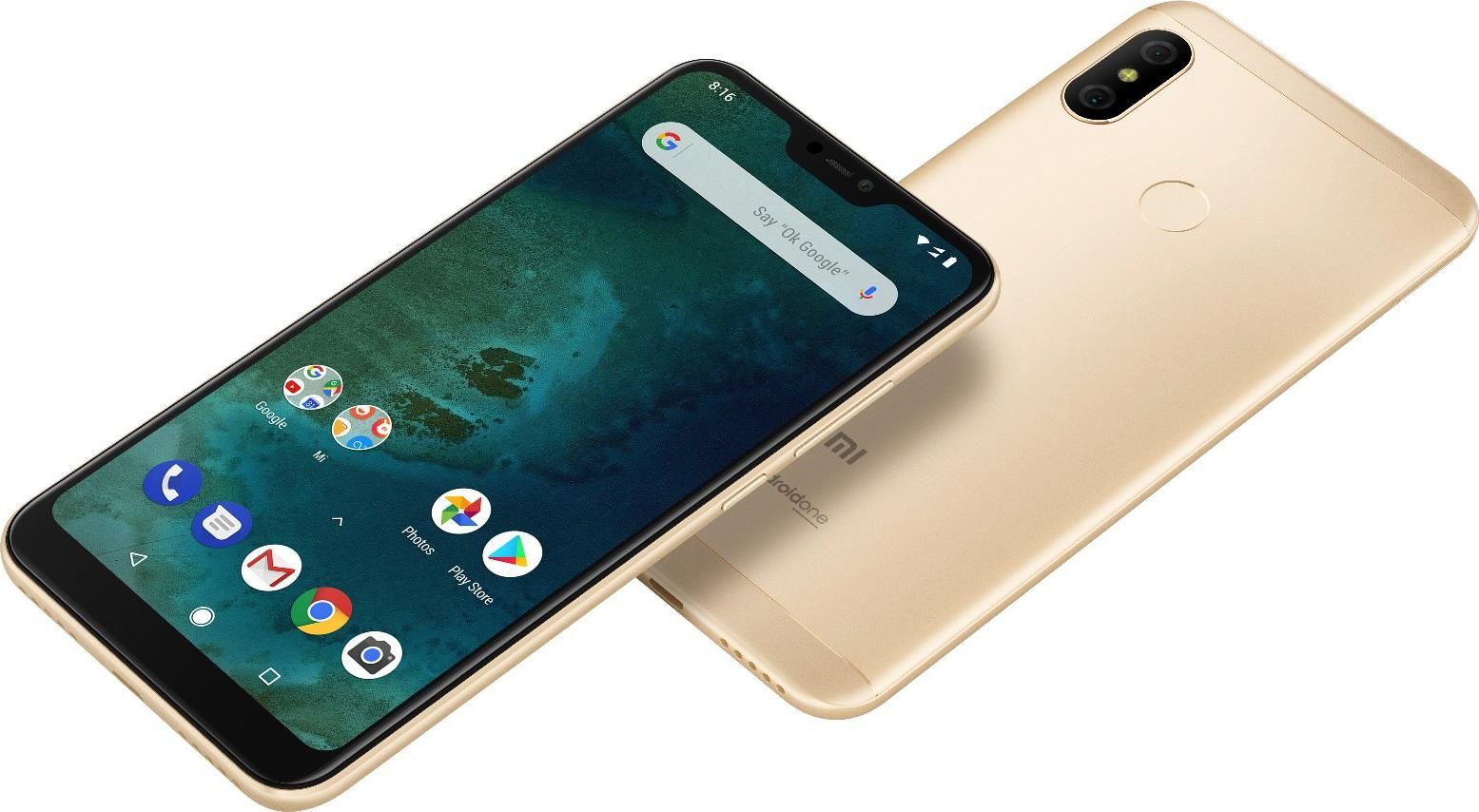 Купить Смартфон Xiaomi Mi A2 Lite 4+64Gb Gold