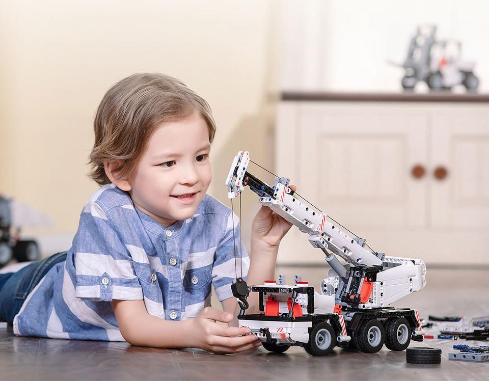 Картинка Конструктор Xiaomi Mi Engineering Crane Blocks Картинка Конструктор Xiaomi Mi Engineering Crane Blocks