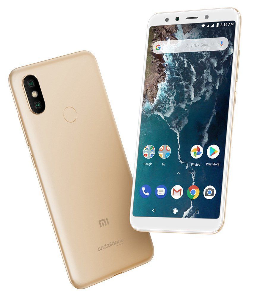 Купить Смартфон Xiaomi Mi A2 128Gb Gold Купить Смартфон Xiaomi Mi A2 128Gb Gold