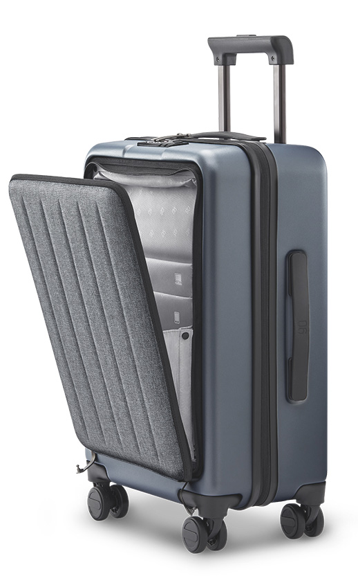 Картинка Чемодан Xiaomi NinetyGo Seine Luggage 20" Grey Картинка Чемодан Xiaomi NinetyGo Seine Luggage 20" Grey