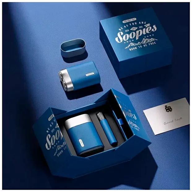 Картинка Электробритва Xiaomi Soocas SP1 Blue Картинка Электробритва Xiaomi Soocas SP1 Blue