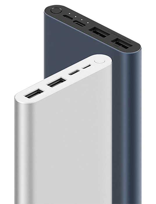 Фотография Power bank Xiaomi 3S 10000 mAh Black Фотография Power bank Xiaomi 3S 10000 mAh Black