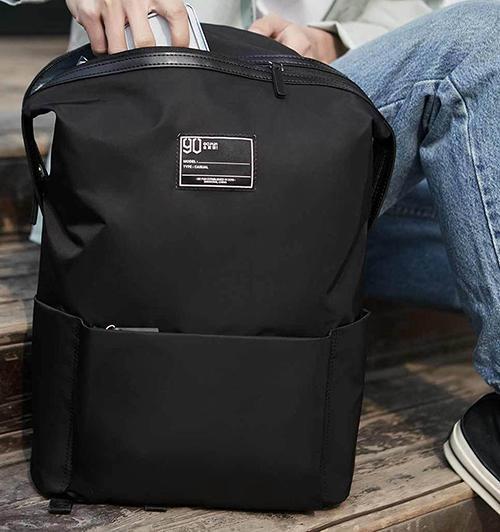 Картинка Рюкзак Xiaomi Lecturer Leisure Backpack Black Картинка Рюкзак Xiaomi Lecturer Leisure Backpack Black