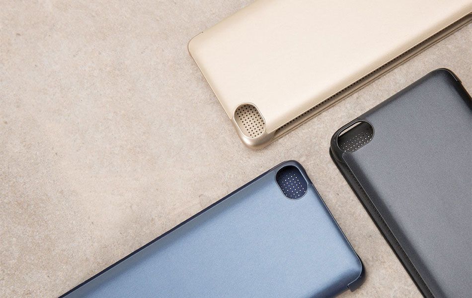 Картинка Чехол-книжка Flip case original для Mi 5S (Black) Картинка Чехол-книжка Flip case original для Mi 5S (Black)