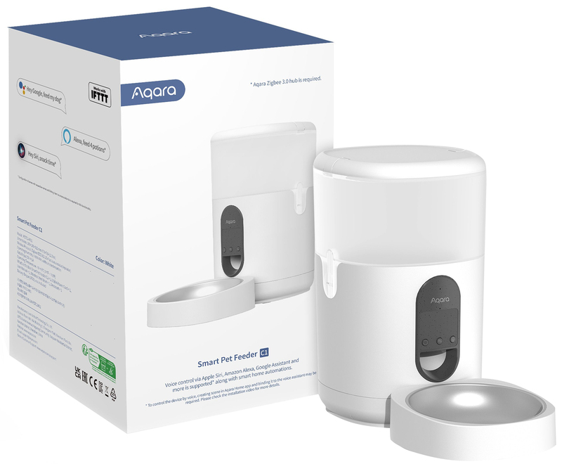Умная кормушка для животных Xiaomi Aqara Smart Pet Feeder C1 (PETC1-M01) Казахстан Умная кормушка для животных Xiaomi Aqara Smart Pet Feeder C1 (PETC1-M01) Казахстан
