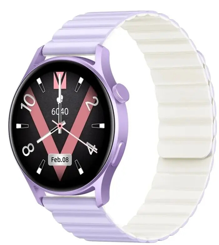 Фотография Умные часы Xiaomi Kieslect Lady Watch Lora 2 Purple (YFT2050EU) Фотография Умные часы Xiaomi Kieslect Lady Watch Lora 2 Purple (YFT2050EU)