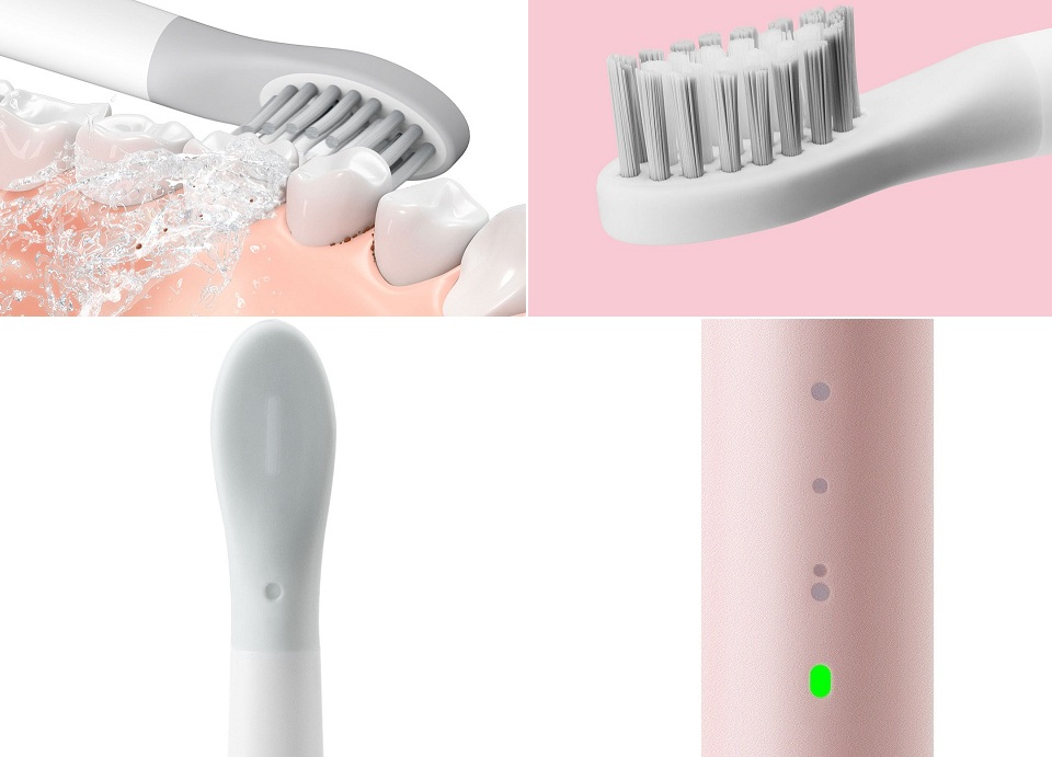 Цена Зубная щетка Xiaomi Pinjing EX3 Pink Цена Зубная щетка Xiaomi Pinjing EX3 Pink