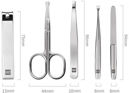 Цена Маникюрный набор Xiaomi Huo Hou Stainless Steel Nail Clippers Set (HU0061) Цена Маникюрный набор Xiaomi Huo Hou Stainless Steel Nail Clippers Set (HU0061)
