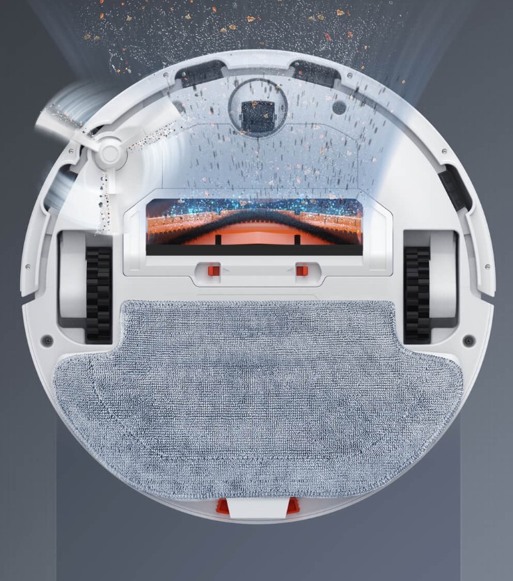 Фотография Робот-пылесос Xiaomi Mi Robot Vacuum Mop 2S White (XMSTJQR2S) Фотография Робот-пылесос Xiaomi Mi Robot Vacuum Mop 2S White (XMSTJQR2S)