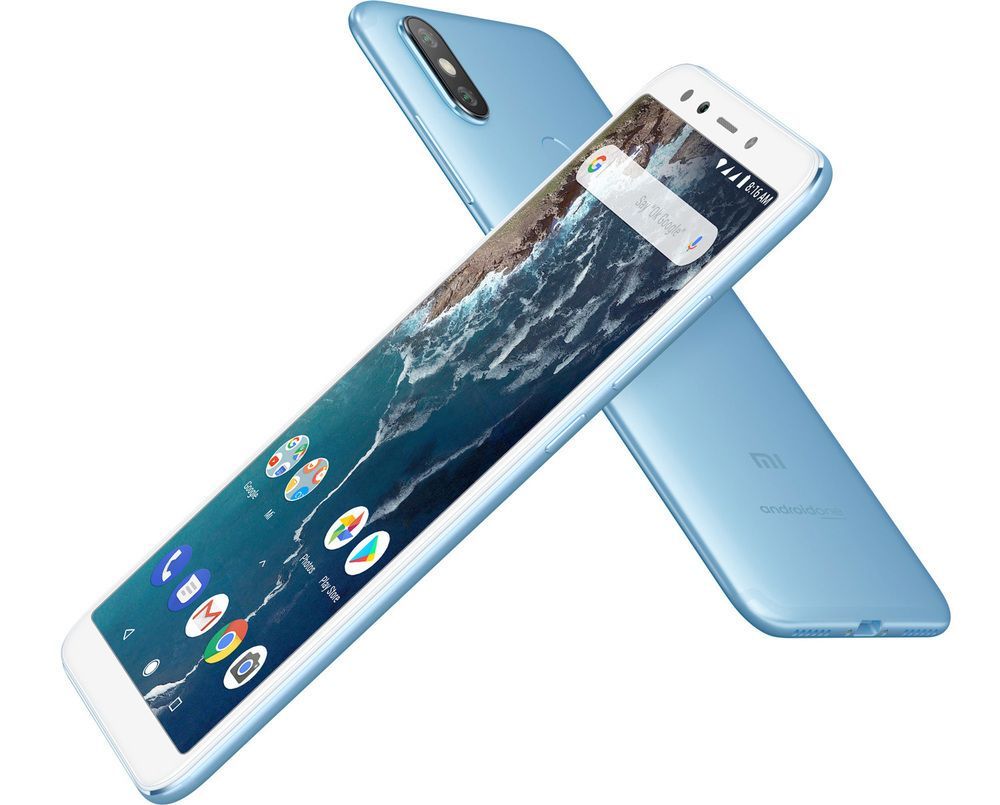 Фотография Смартфон Xiaomi Mi A2 128Gb Blue Фотография Смартфон Xiaomi Mi A2 128Gb Blue