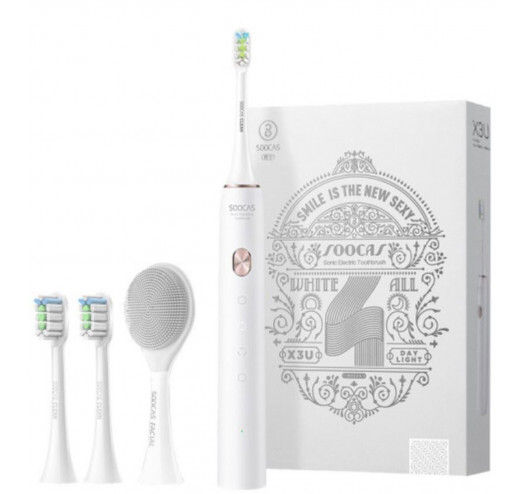Фото Зубная щетка Xiaomi Soocas X3U White (Gift Box) Фото Зубная щетка Xiaomi Soocas X3U White (Gift Box)