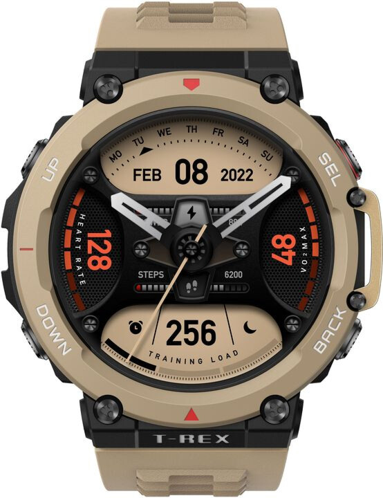 Фото Умные часы Xiaomi Amazfit T-Rex 2 Khaki (A2170) Фото Умные часы Xiaomi Amazfit T-Rex 2 Khaki (A2170)