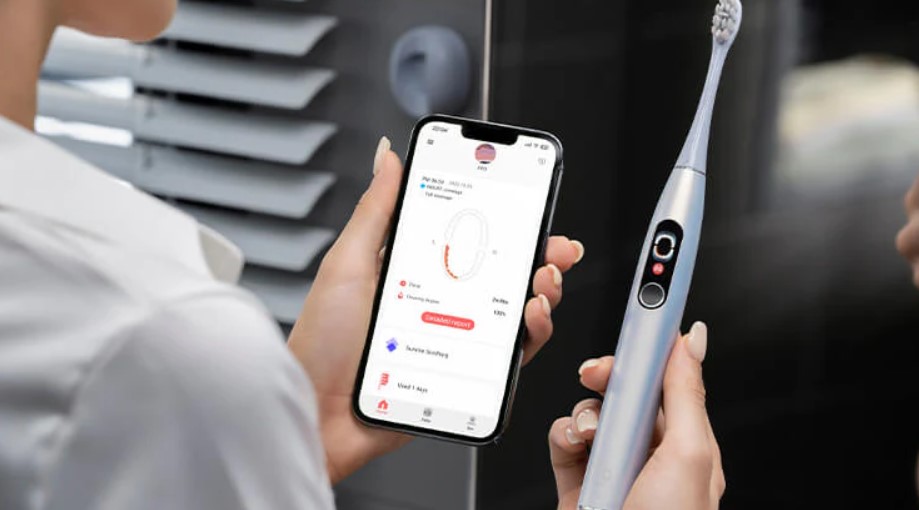 Цена Зубная щетка Xiaomi Oclean X Pro Digital Silver Цена Зубная щетка Xiaomi Oclean X Pro Digital Silver