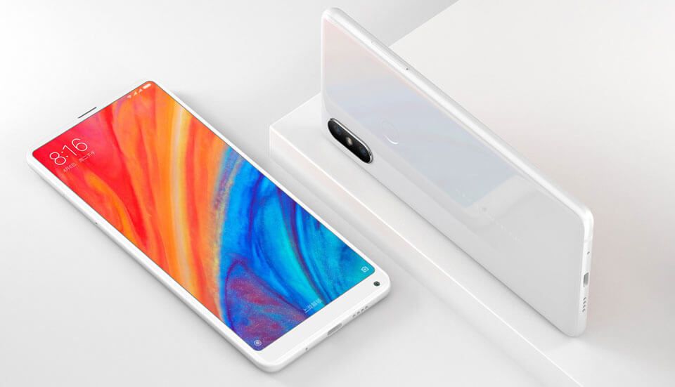 Картинка Смартфон Xiaomi Mi MIX 2S 64Gb White Картинка Смартфон Xiaomi Mi MIX 2S 64Gb White