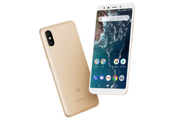 Фотография Смартфон Xiaomi Mi A2 32Gb Gold Фотография Смартфон Xiaomi Mi A2 32Gb Gold