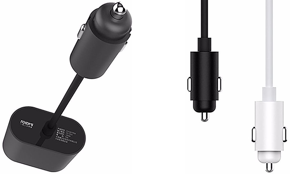 Картинка Адаптер RoidMi 1 to 2 charger adapter Black Картинка Адаптер RoidMi 1 to 2 charger adapter Black
