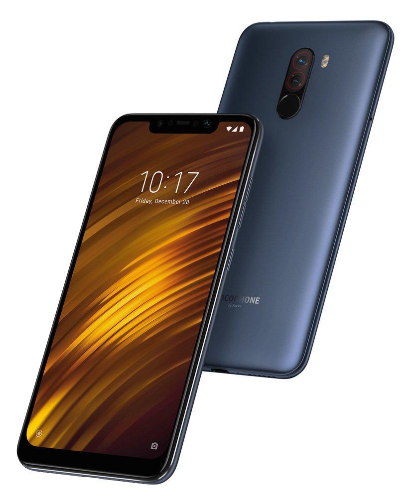 Цена Смартфон Xiaomi Pocophone F1 64Gb Blue Цена Смартфон Xiaomi Pocophone F1 64Gb Blue