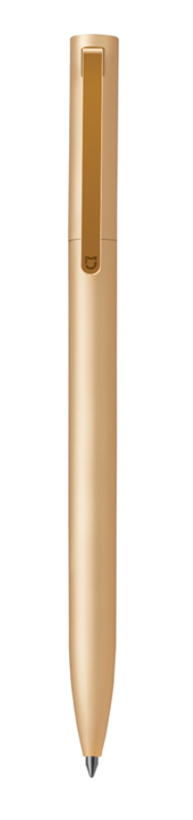 Фотография Авторучка Xiaomi Mi Aluminum Rollerball Pen Gold Фотография Авторучка Xiaomi Mi Aluminum Rollerball Pen Gold