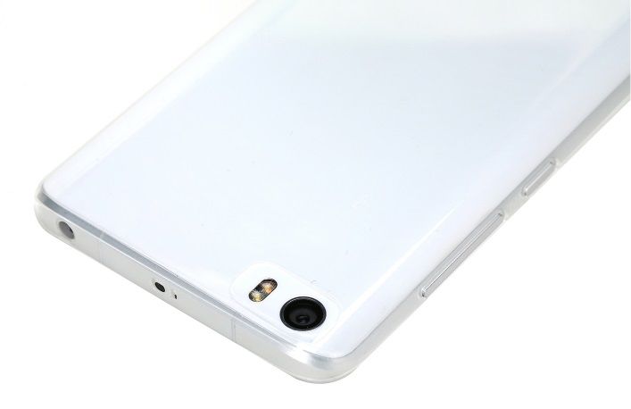 Фотография Чехол-бампер transparent silicon для Mi5 White Фотография Чехол-бампер transparent silicon для Mi5 White