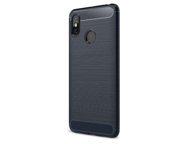 Чехол Yotrix Rugged Armor для Xiaomi Mi Max 3 (синий. гелевый)