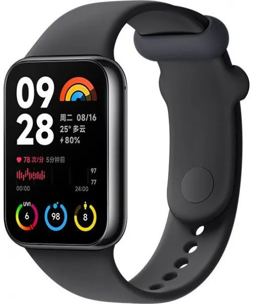 Фото Фитнес-браслет Xiaomi Mi Band 8 Pro Black Фото Фитнес-браслет Xiaomi Mi Band 8 Pro Black