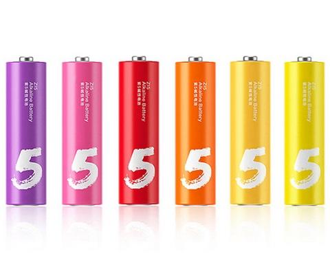 Картинка Батарейки ZMI Rainbow AA batteries 24 шт Картинка Батарейки ZMI Rainbow AA batteries 24 шт