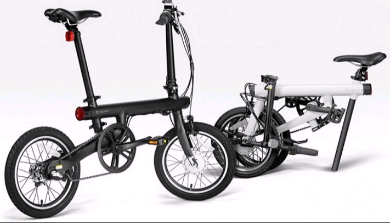 Фото Электрический велосипед Xiaomi Mi QiCYCLE Folding Electric Bicycle White Фото Электрический велосипед Xiaomi Mi QiCYCLE Folding Electric Bicycle White