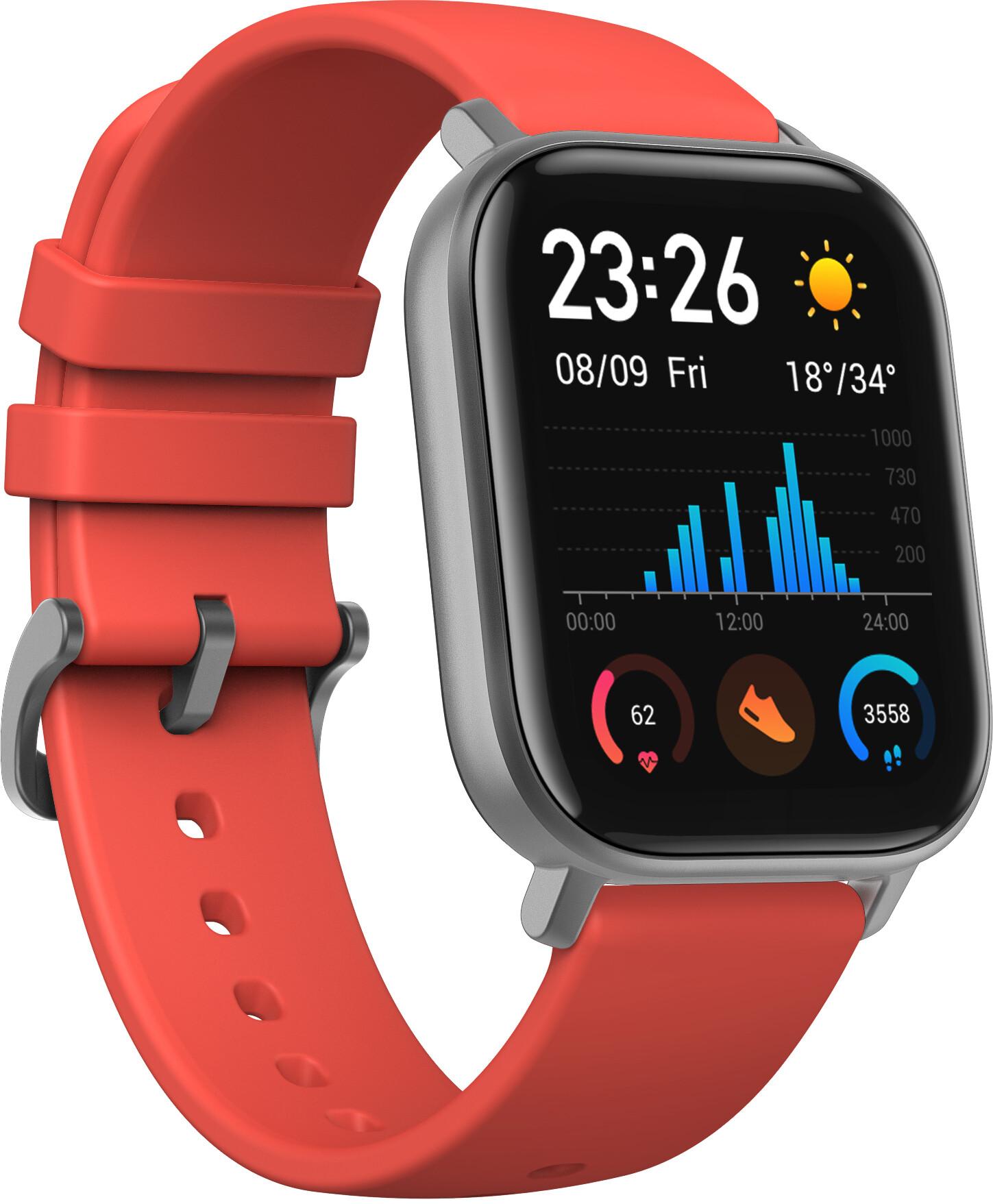 Картинка Умные часы Xiaomi Amazfit GTS Red Картинка Умные часы Xiaomi Amazfit GTS Red