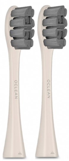 Фотография Сменные зубные щетки Oclean PW02 Beige (2 шт.) Фотография Сменные зубные щетки Oclean PW02 Beige (2 шт.)