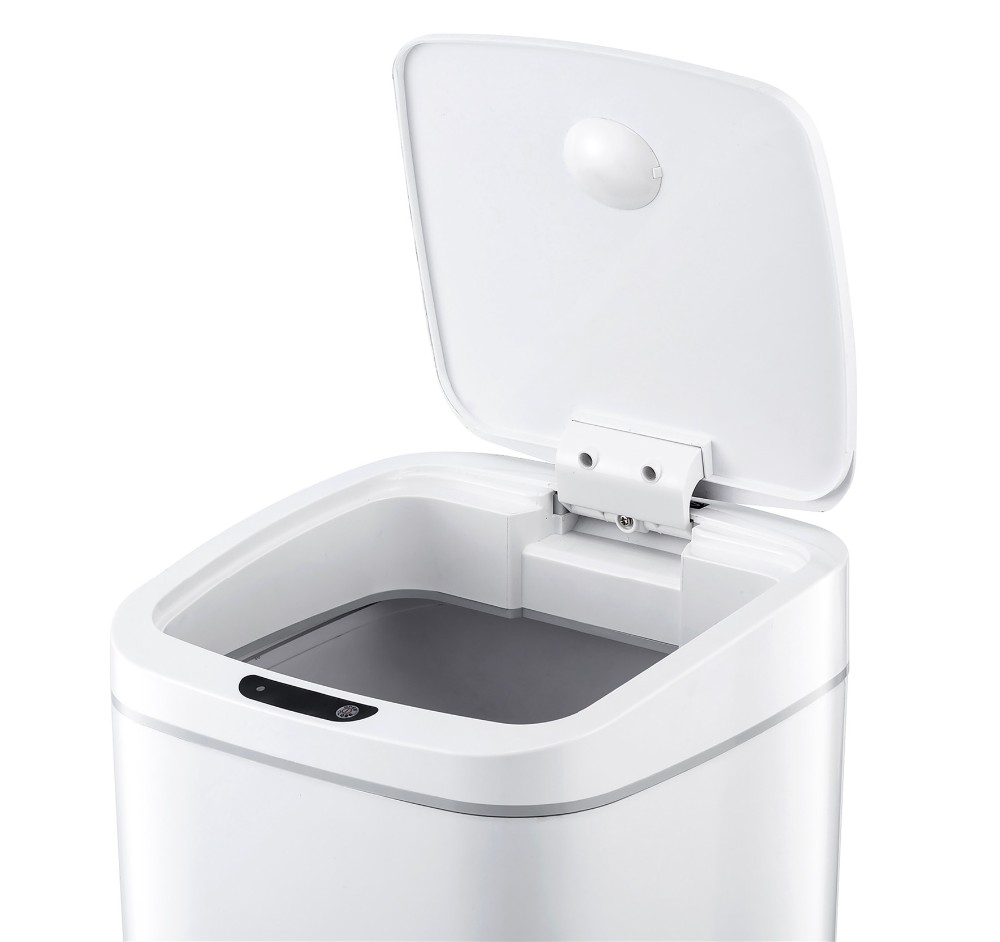 Картинка Умное мусорное ведро Xiaomi Ninestars Smart Sensor Touchless Waste Bin 16L Картинка Умное мусорное ведро Xiaomi Ninestars Smart Sensor Touchless Waste Bin 16L