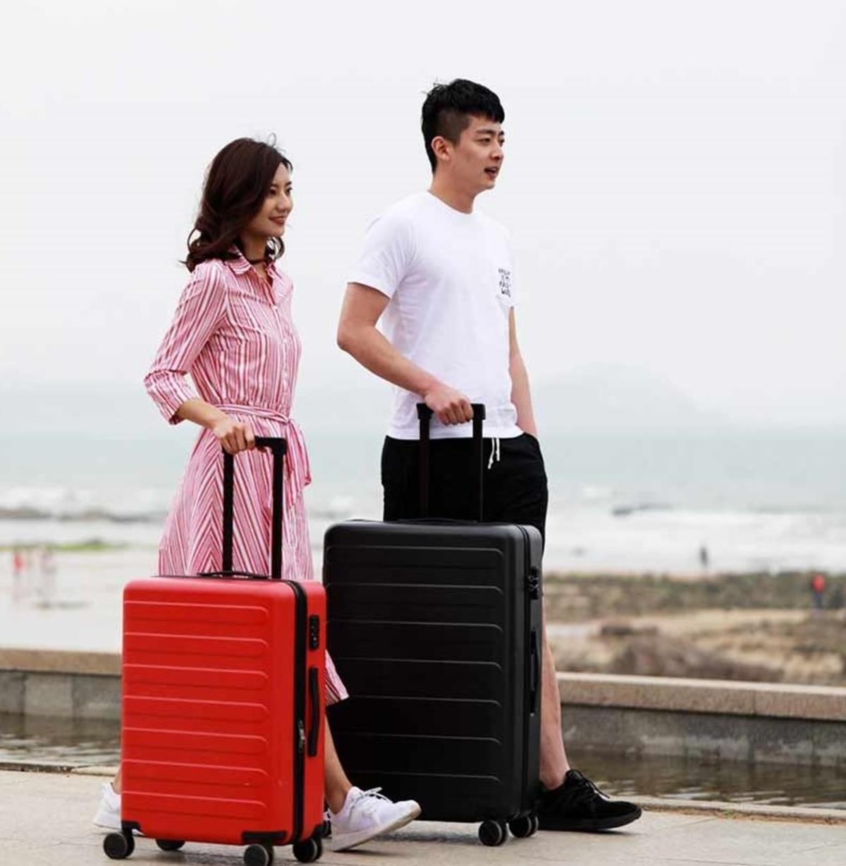 Купить Чемодан Xiaomi 90FUN Business Travel Luggage 24" Coral Red Купить Чемодан Xiaomi 90FUN Business Travel Luggage 24" Coral Red
