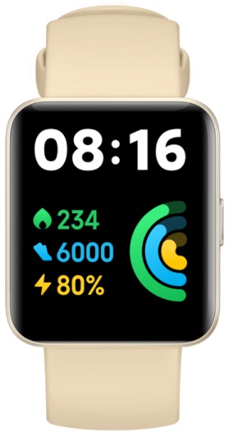 Фотография Умные часы Xiaomi Redmi Watch 2 Lite GL Beige Фотография Умные часы Xiaomi Redmi Watch 2 Lite GL Beige