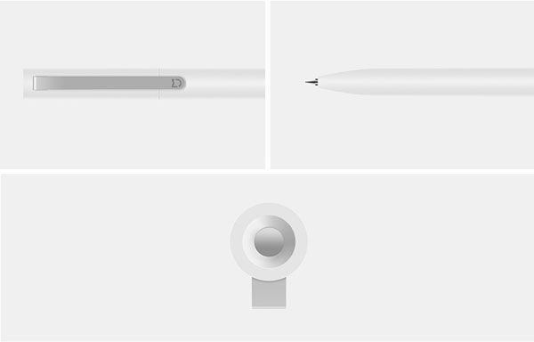 Фотография Авторучка Xiaomi Mi Rollerball Pen White Фотография Авторучка Xiaomi Mi Rollerball Pen White